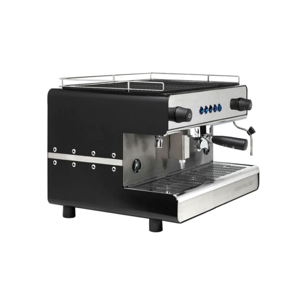 Iberital IB7 1-Group Traditional Espresso Machine Tall Cup Black