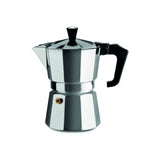 Pezzetti Italexpress Aluminium Moka Pot - 3 cup Silver