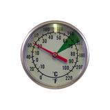 Motta Dual Dial Frothing Thermometer