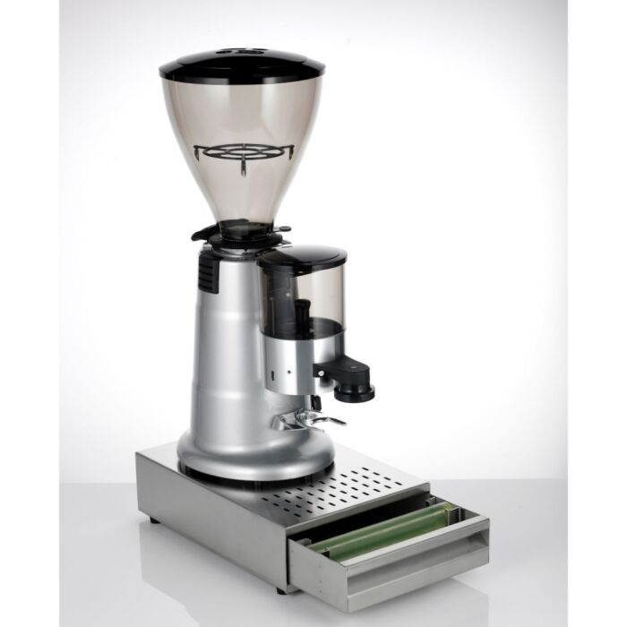 Premium Under Grinder Knock Drawer Silver