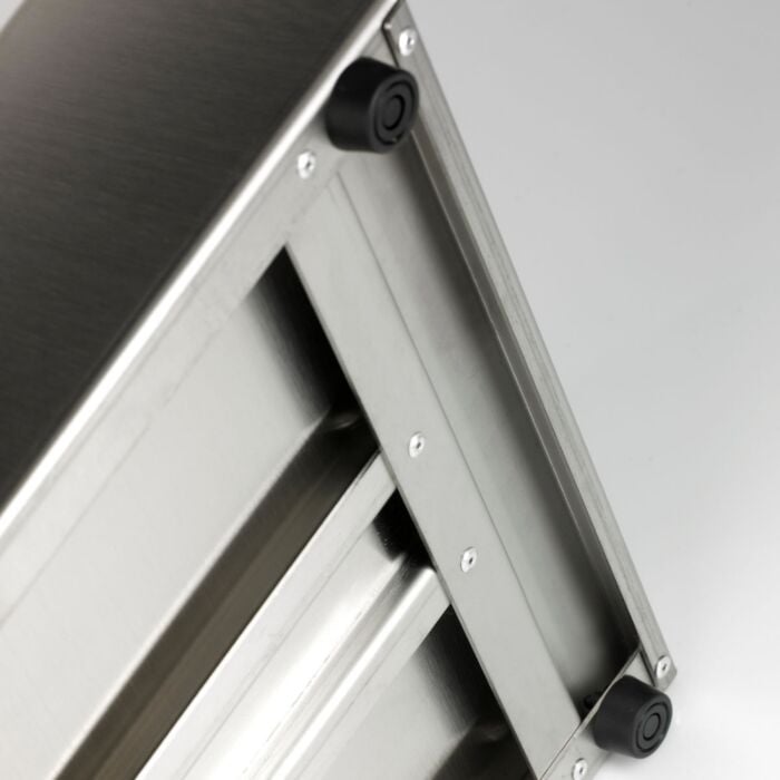 Premium Under Grinder Knock Drawer Silver