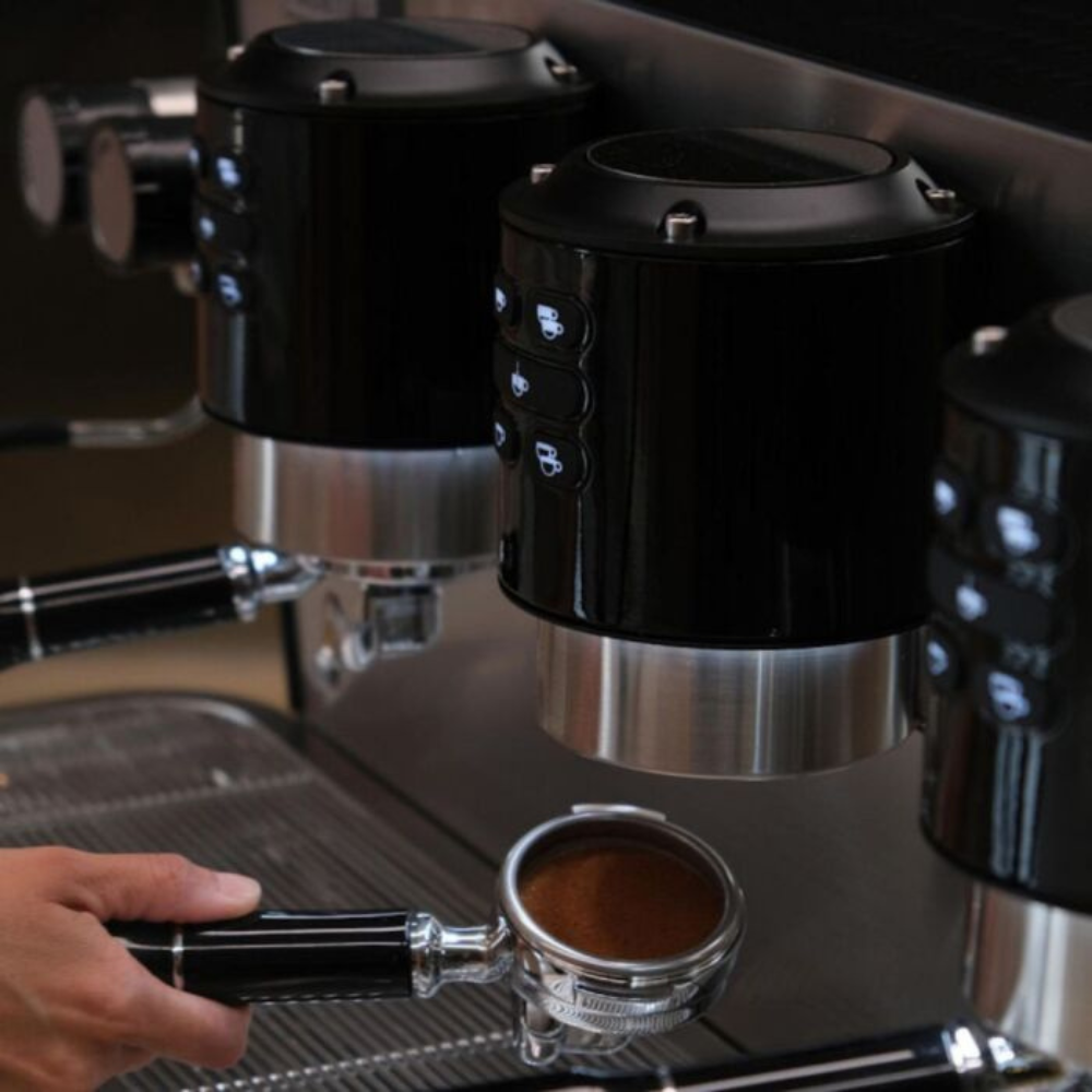 Iberital Vista 2-Group Espresso Machine Black
