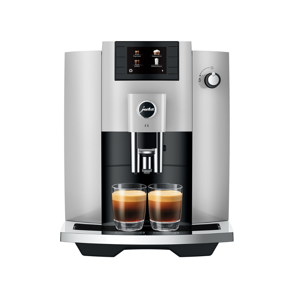Jura E6 Platinum Bean-to-Cup Coffee Machine – Re-Caffeinated