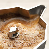 Pezzetti Italexpress moka pot silver 6 cup