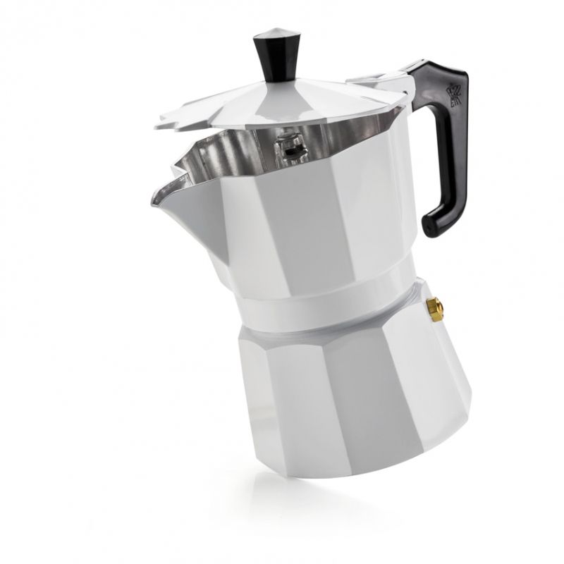 Pezzetti Italexpress moka pot white 6 cup