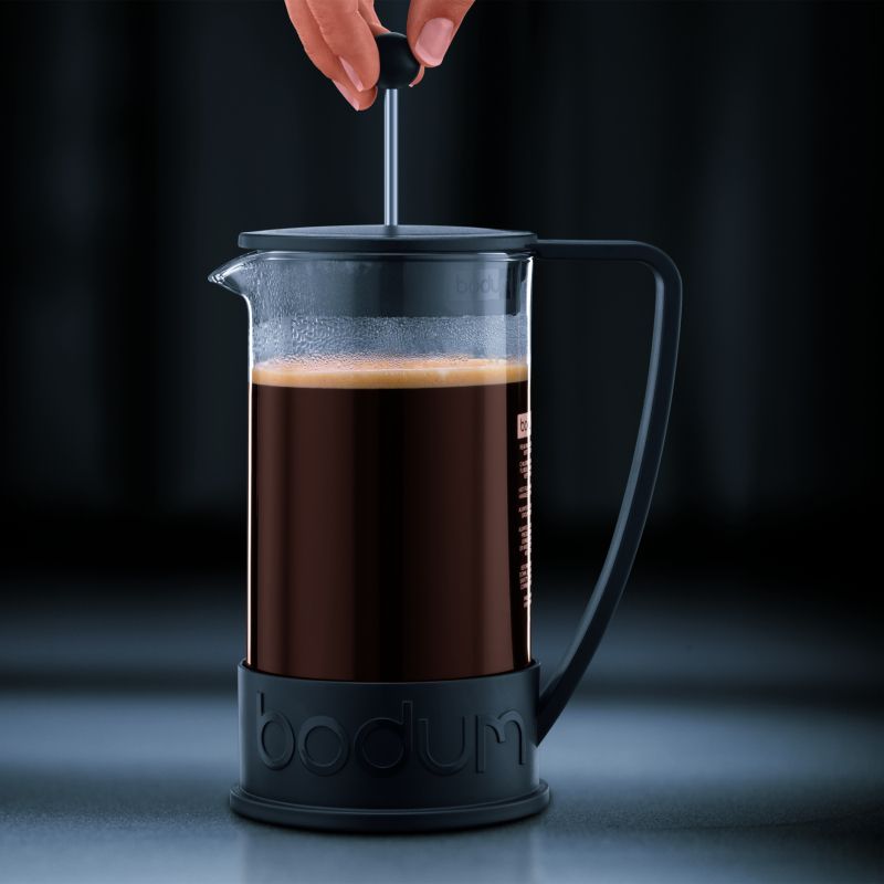 bodum brazil french press coffee maker black - 8 cup