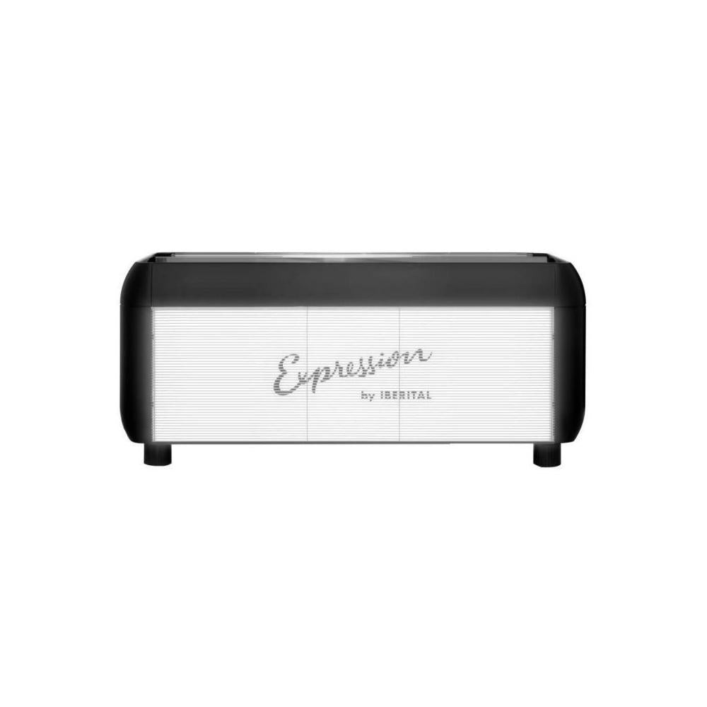 Iberital Expression Pro 3-Group Alto Black - Light Display Back Panel