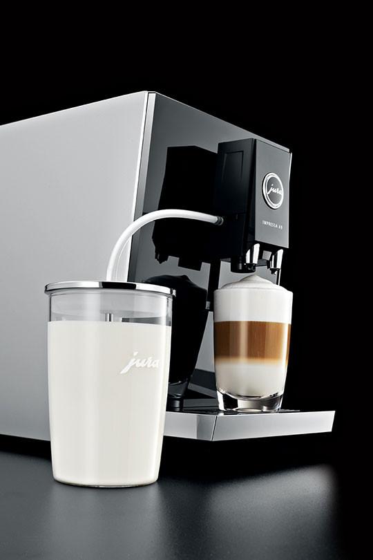 Jura Glass Milk Container