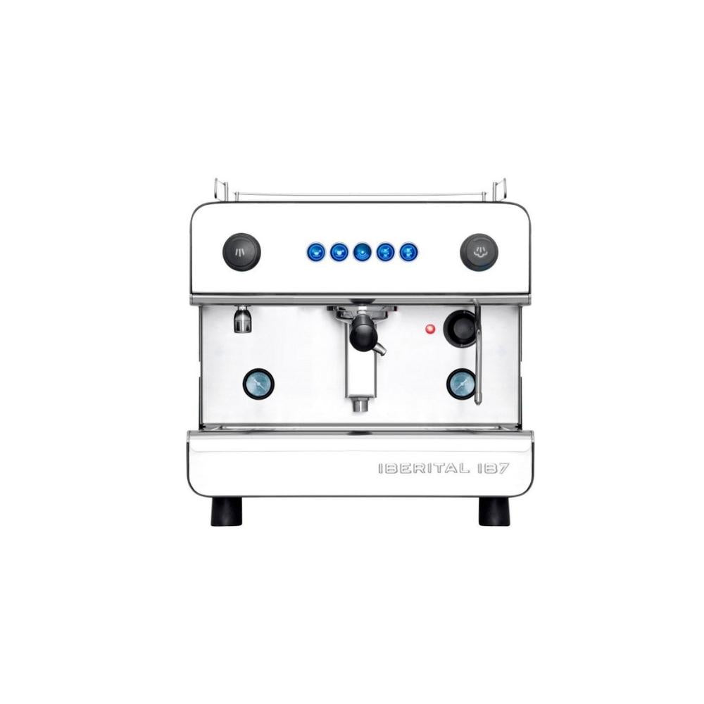 Iberital IB7 1-Group Traditional Espresso Machine Tall Cup