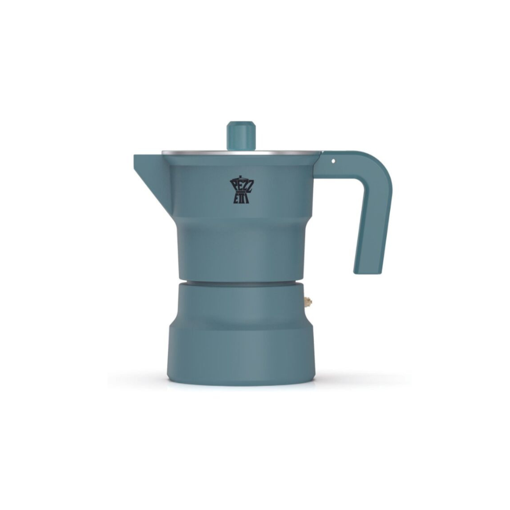 Pezzetti Solidexpress 6-cup Moka Pot Greenish Vigor