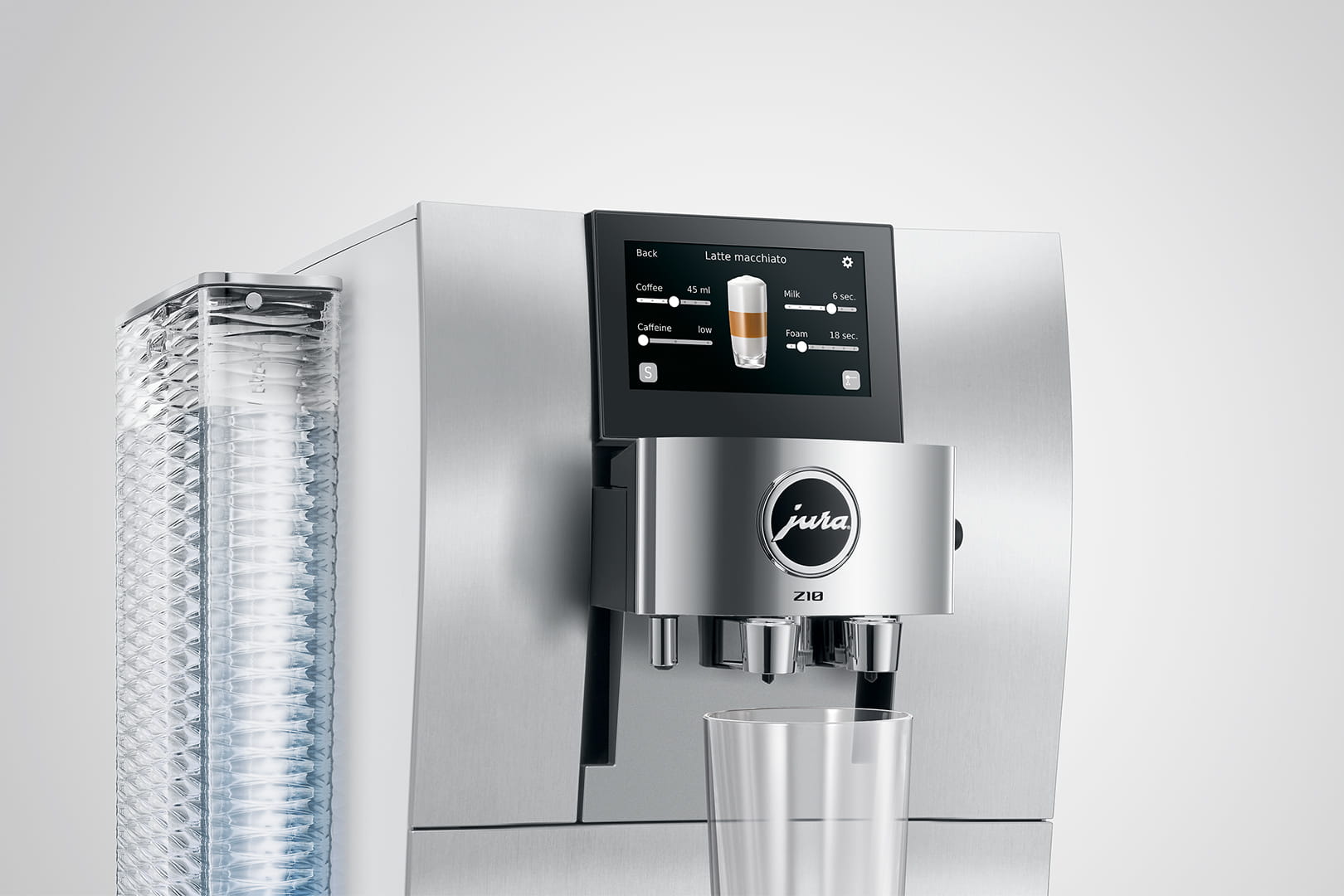 Jura Z10 Aluminium White Bean-to-Cup Coffee Machine