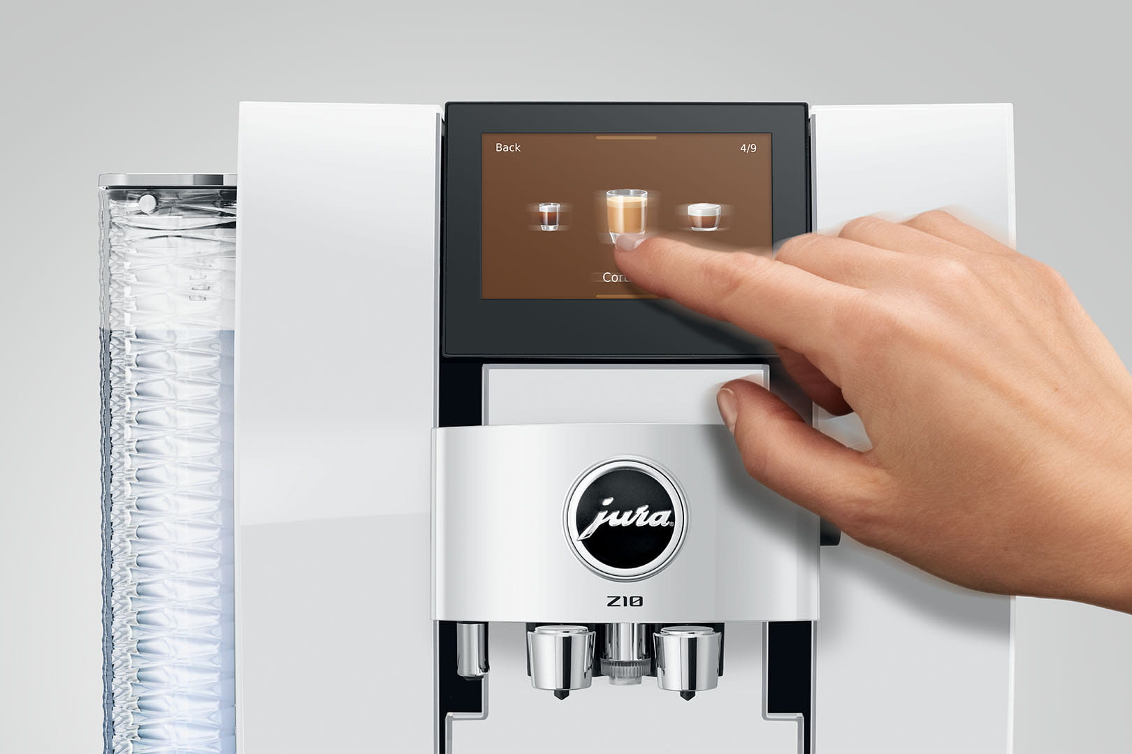 Jura Z10 Diamond White Bean-to-Cup Coffee Machine 15846