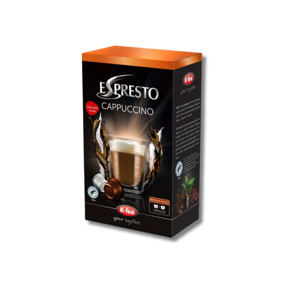 K-fee Espresto Coffee Capsules - CAPPUCCINO