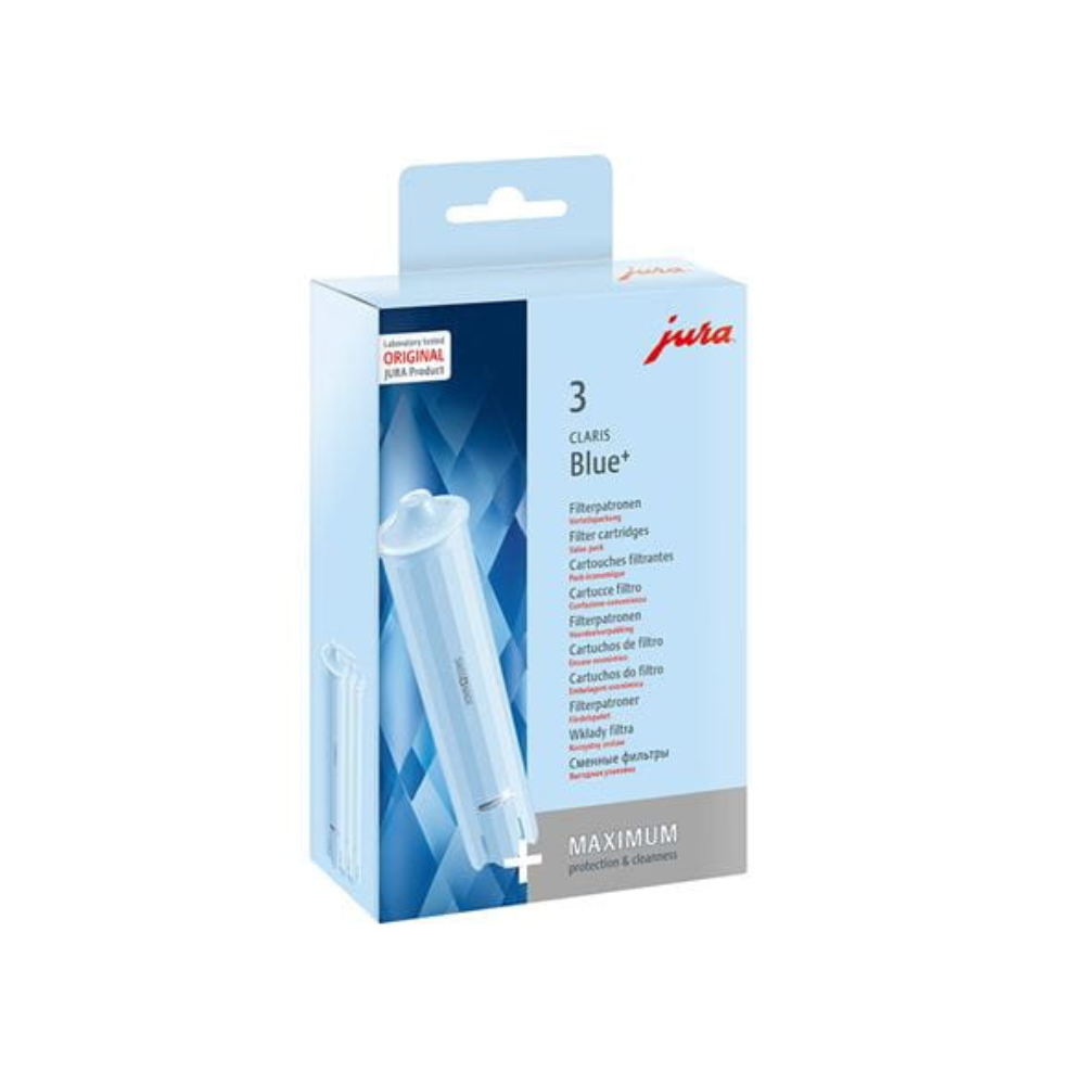 JURA CLARIS Filter Cartridge Blue+ Pack of 3