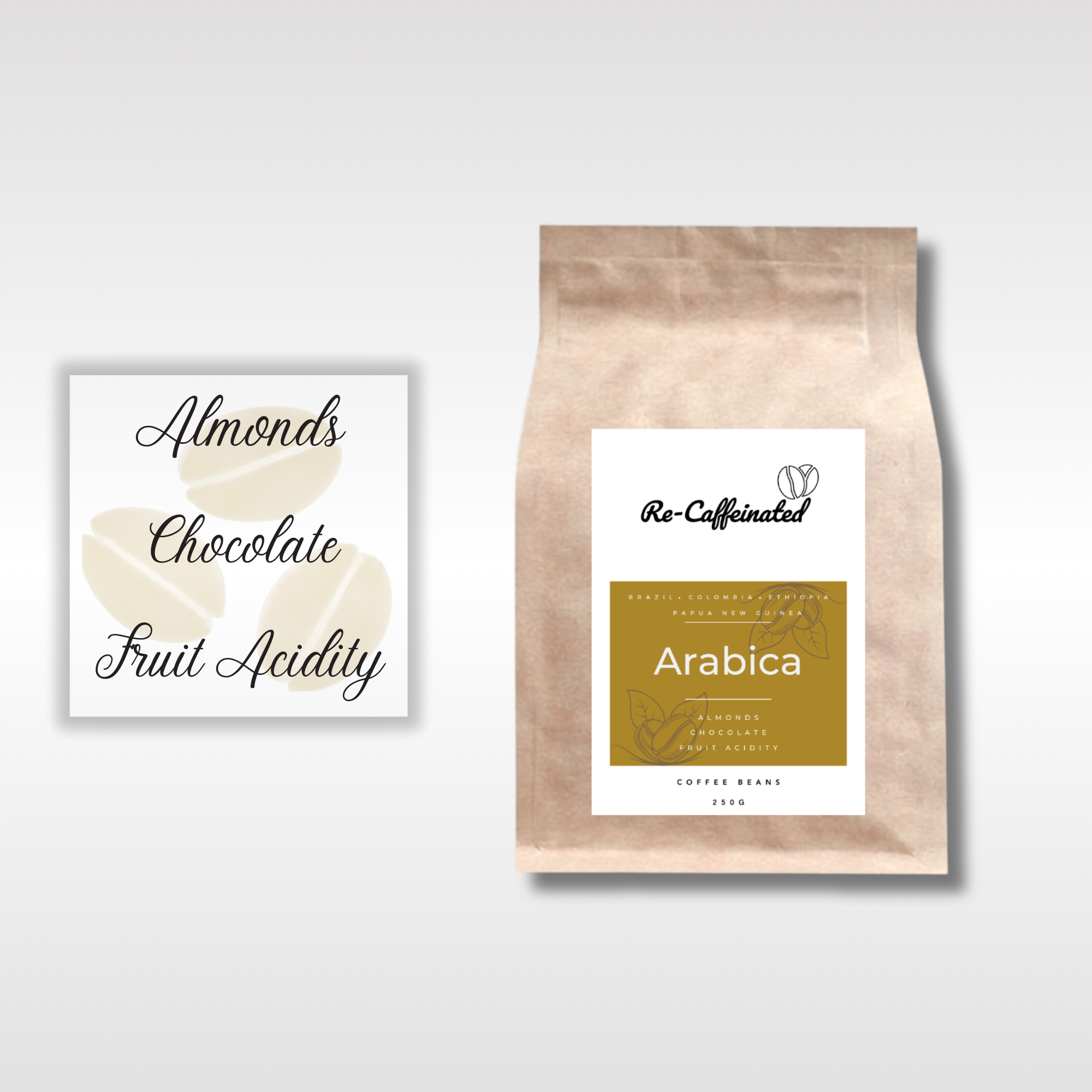 Coffee Beans - Arabica Blend Notes