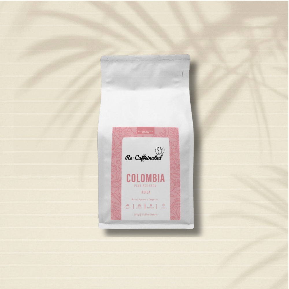 Single Origin Coffee Beans - Colombia Pink Bourbon