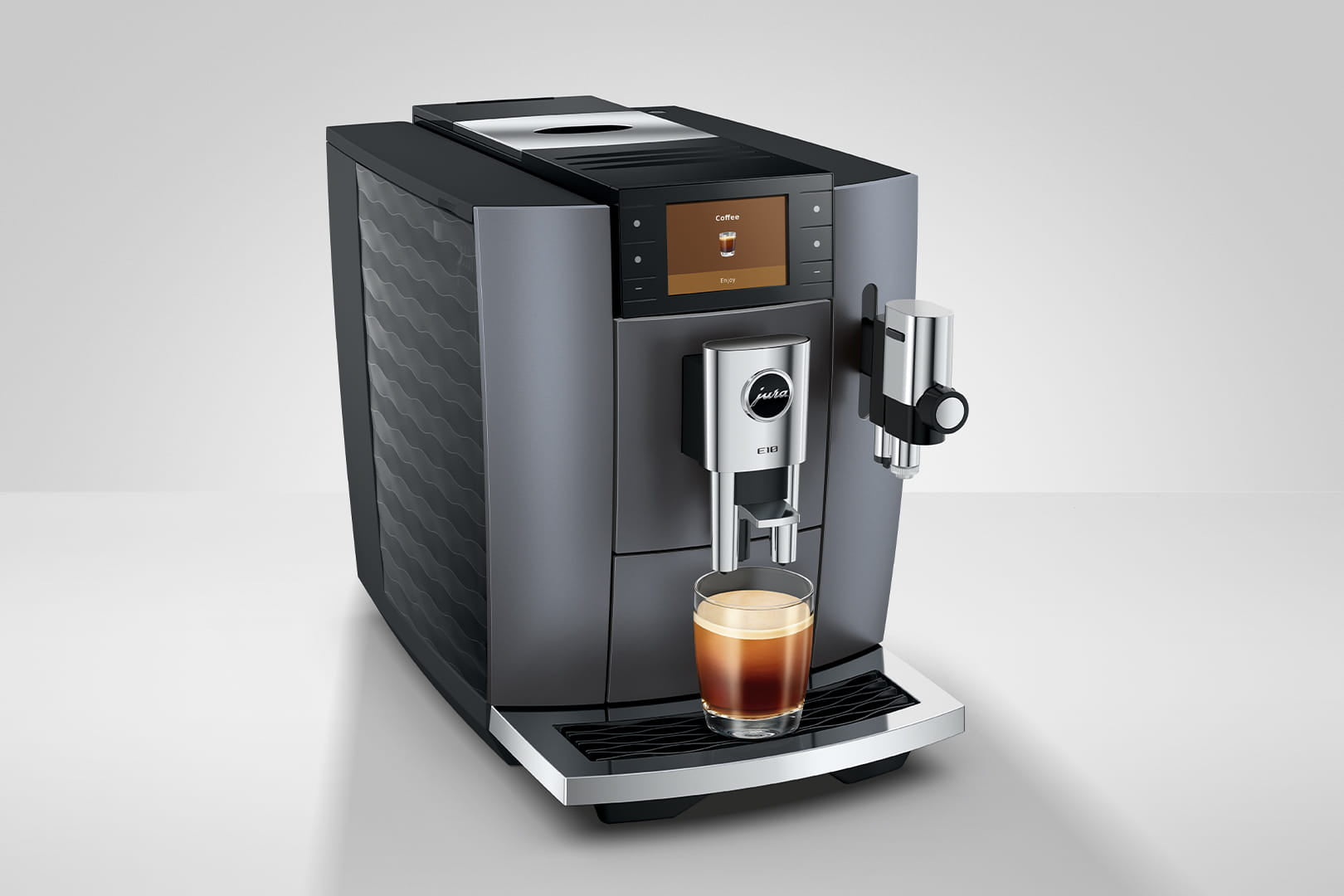 Jura E10 Onyx Grey (INTA) 15718 Bean-to-Cup Coffee Machine