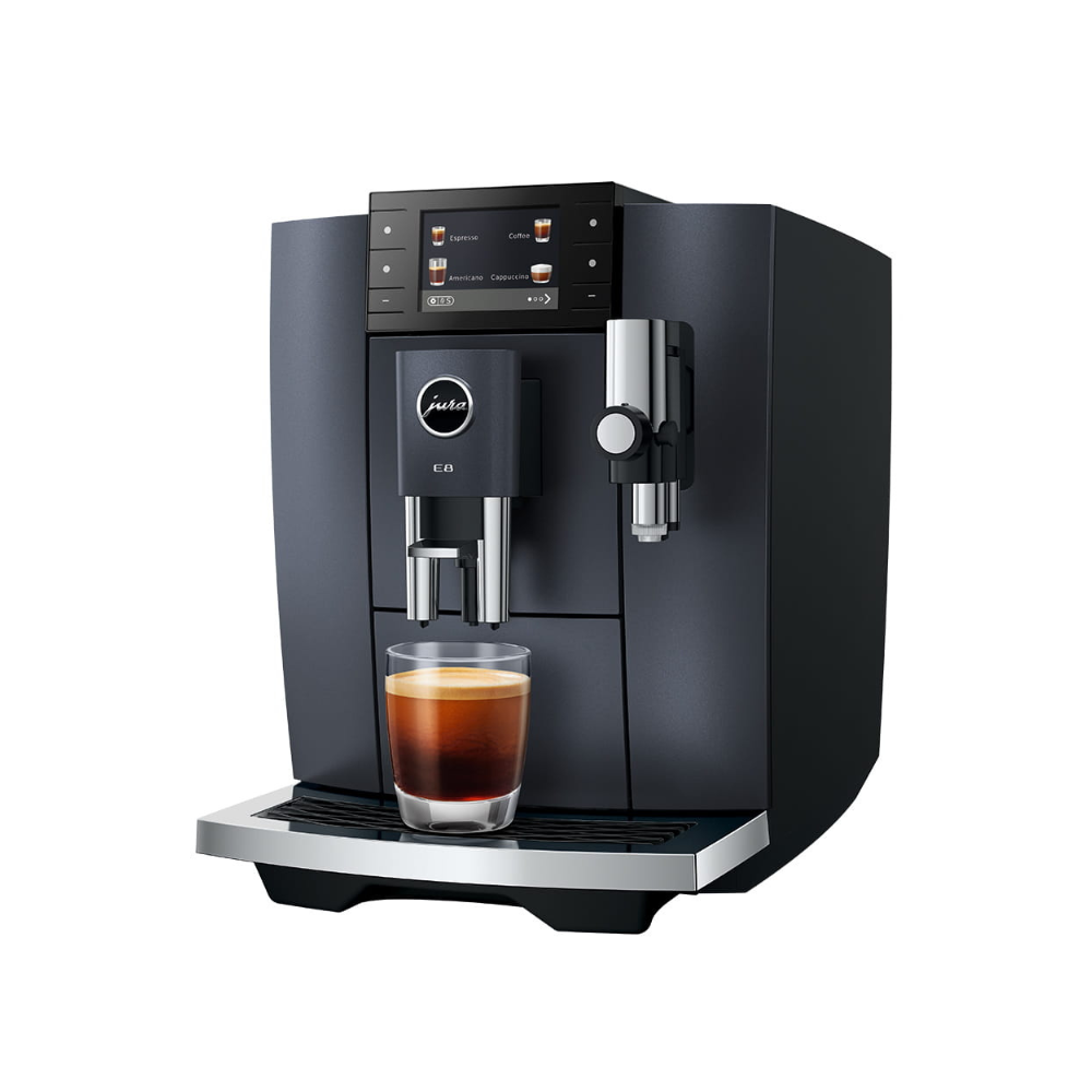 Jura E8 Cosmic Black (INTD) Bean-to-Cup Coffee Machine
