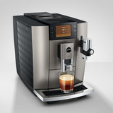 Jura E8 Midnight Silver (INTD) Bean-to-Cup Coffee Machine