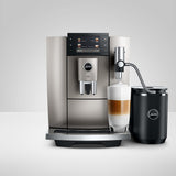 Jura E8 Midnight Silver (INTD) Bean-to-Cup Coffee Machine