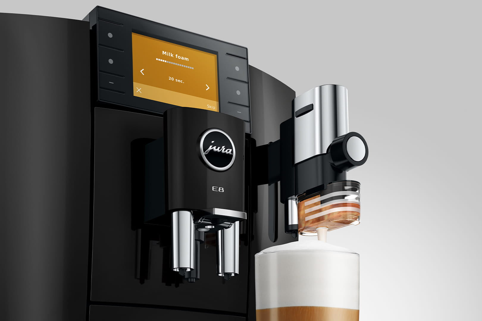 Jura E8 Piano Black (ED) Bean-to-Cup Coffee Machine