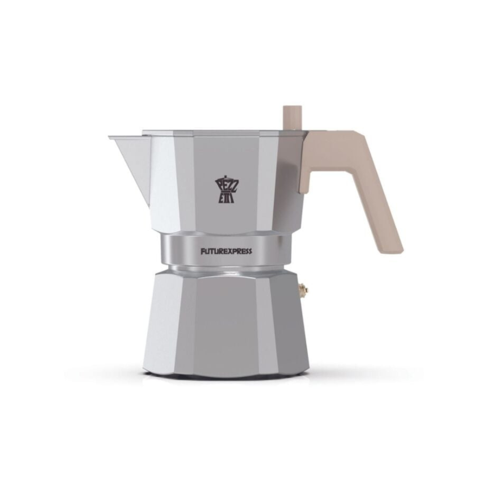 Pezzetti Futurexpress 3-cup Moka Pot Aluminium