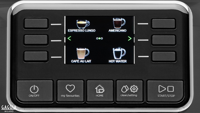 Gaggia Cadorna Prestige Bean-to-Cup Coffee Machine - TFT Display