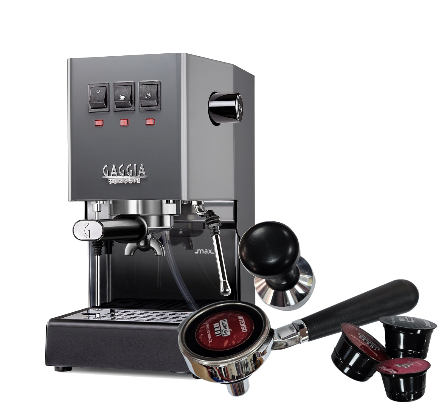 Gaggia Classic E24  Manual Espresso Coffee Machine with Accessories