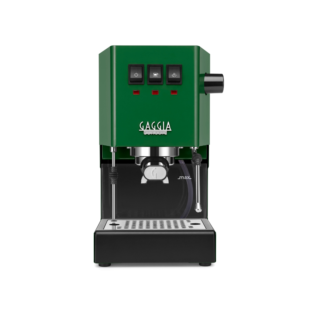 Gaggia Classic E24  Manual Espresso Coffee Machine Green