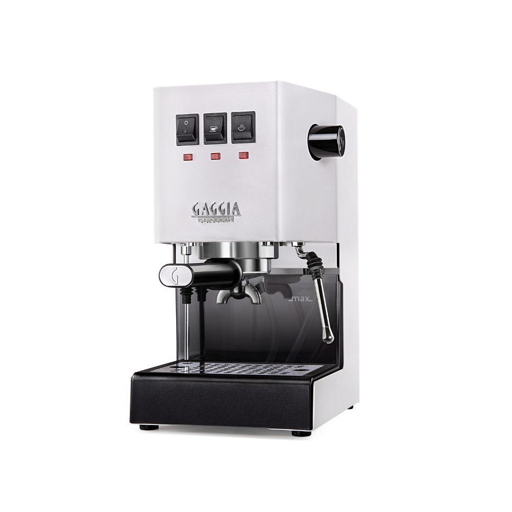 Gaggia Classic E24  Manual Espresso Coffee Machine White