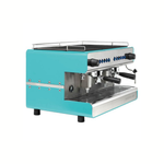 Iberital IB7 Compact Alto (Tall Cup) 2 Group Commercial Espresso Machine Blue
