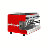 Iberital IB7 Compact Alto (Tall Cup) 2 Group Commercial Espresso Machine Red
