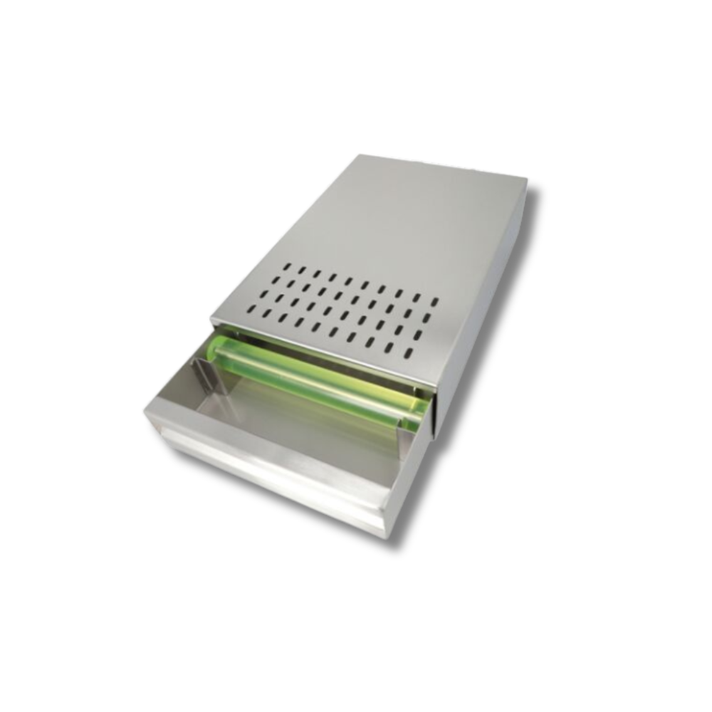 Premium Under Grinder Knock Drawer Silver