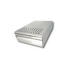 Premium Under Grinder Knock Drawer Silver