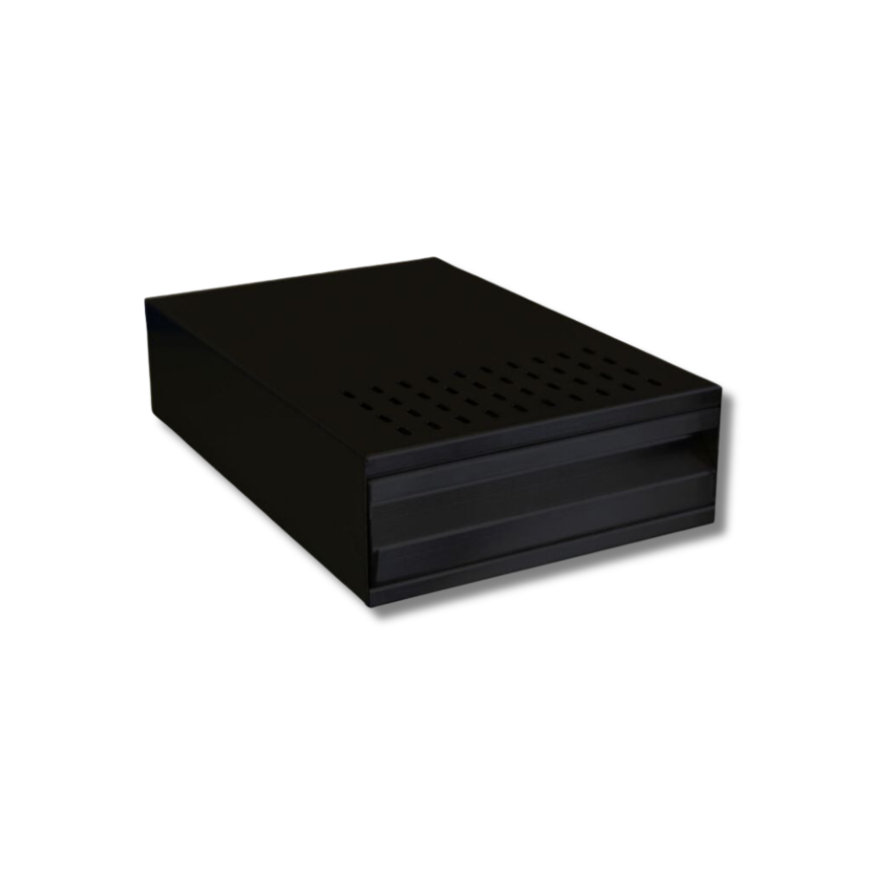 Premium Under Grinder Knock Drawer Black