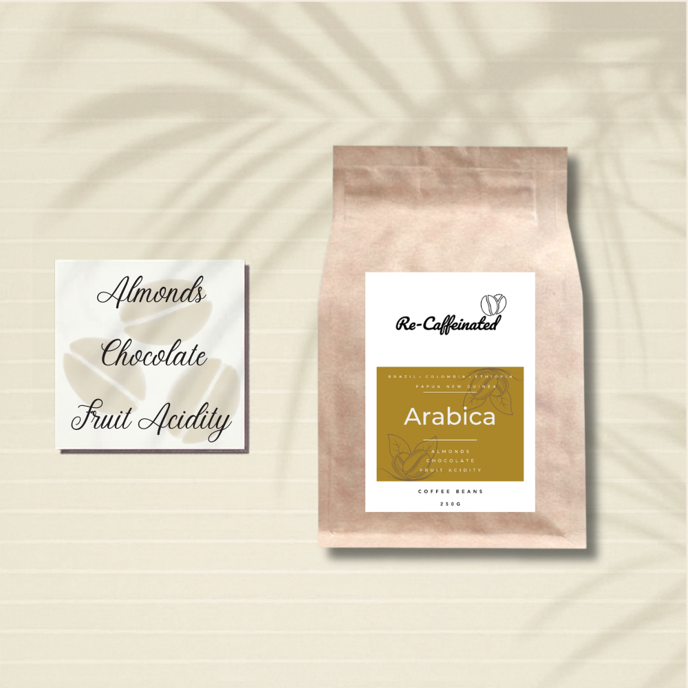 Re-Caffeinated Coffee Beans - Arabica Blend