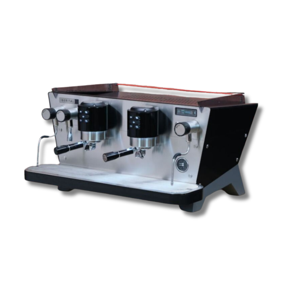 Iberital Vista 2-Group Espresso Machine Black
