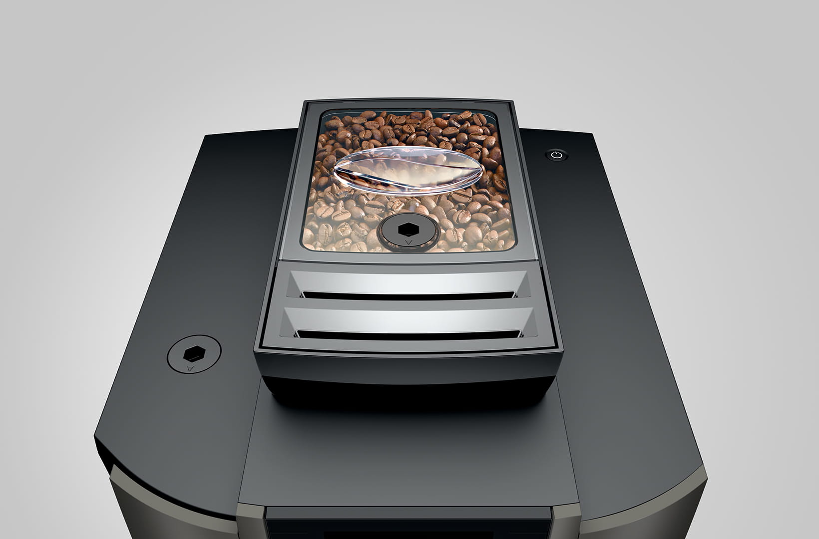 Jura W4 Dark Inox Bean-to-Cup Professional Coffee Machine