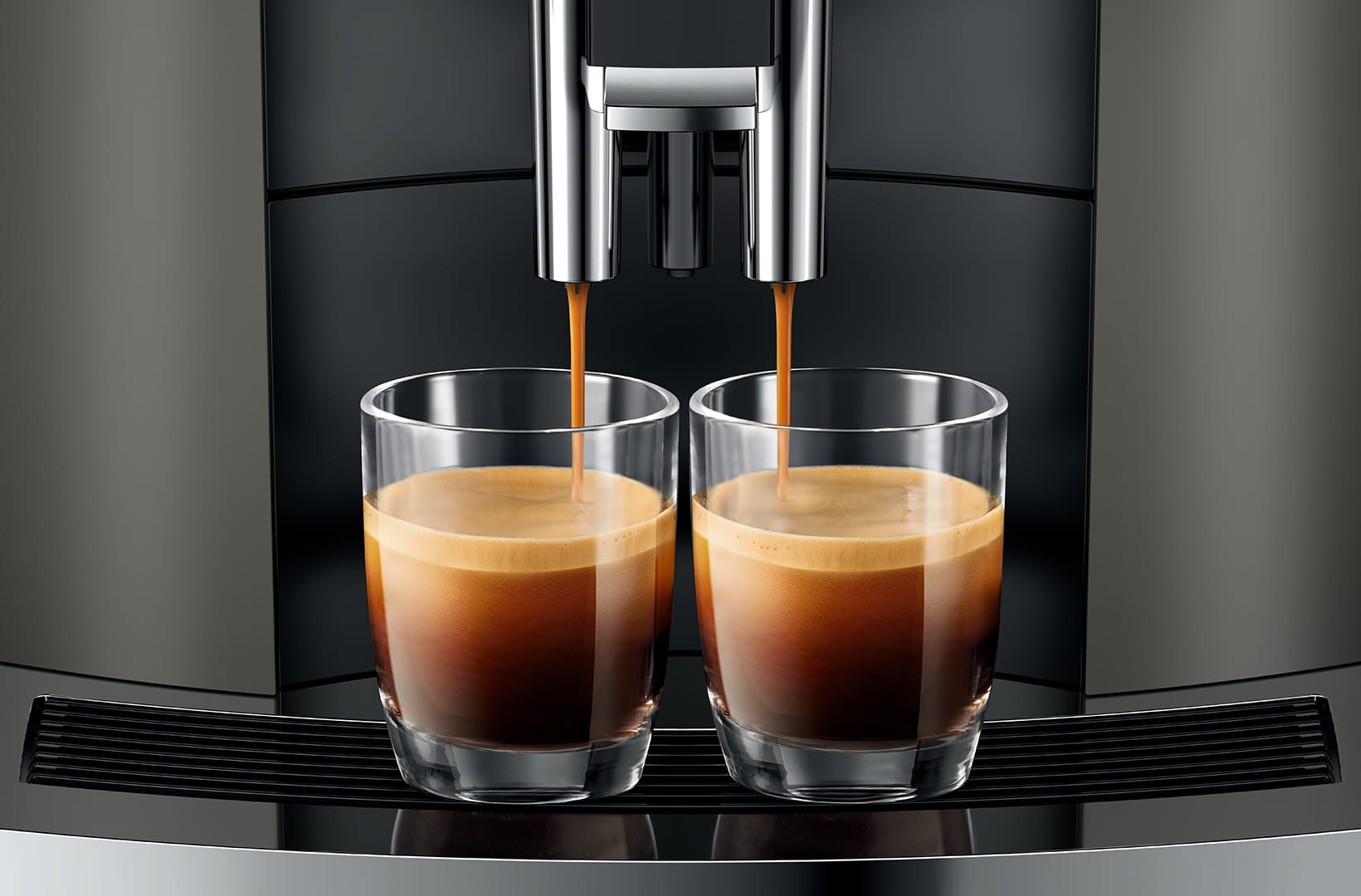 Jura W4 Dark Inox Bean-to-Cup Professional Coffee Machine