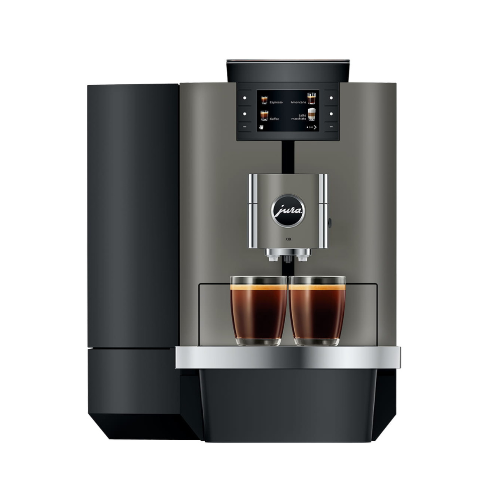 Jura X10 Professional Bean-to-Cup Coffee Machine Dark Inox