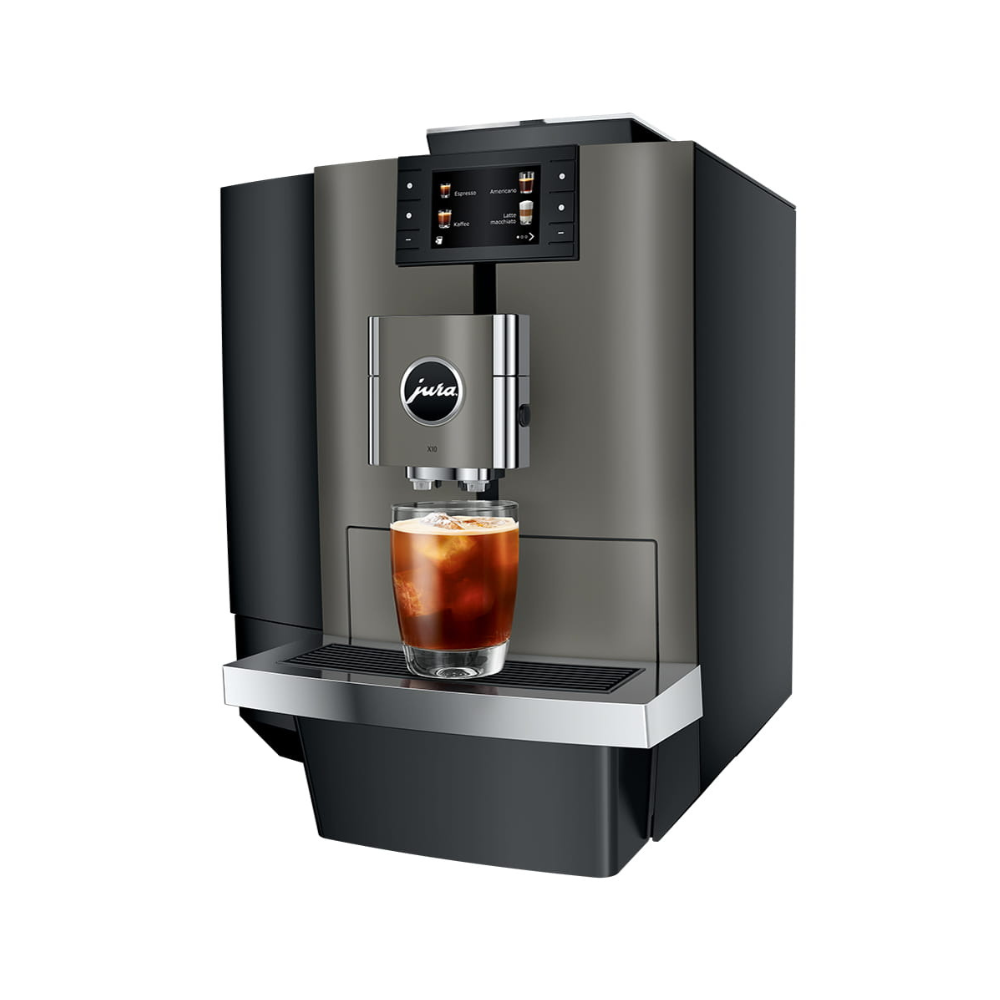 Jura X10 Professional Bean-to-Cup Coffee Machine Dark Inox