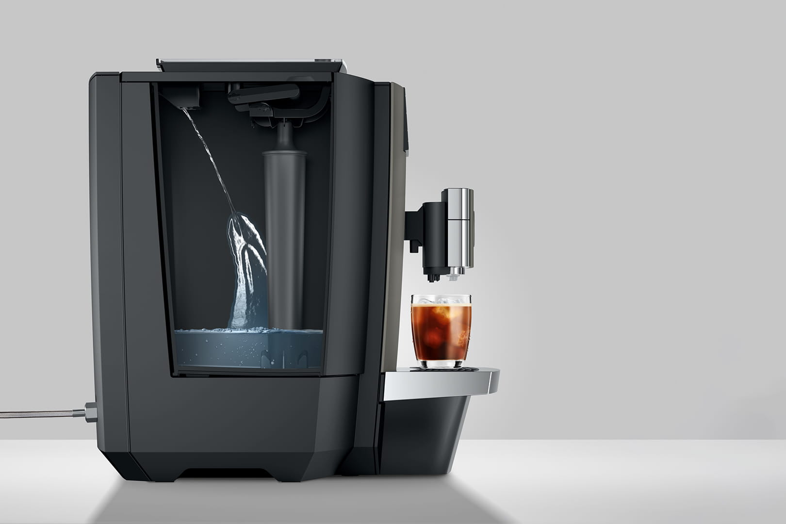 Jura X10c Dark Inox Professional Bean-to-Cup Coffee Machine