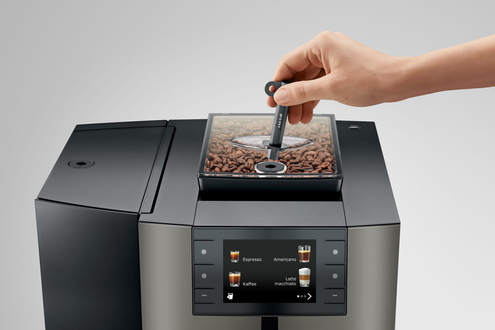 Jura X10c Dark Inox Professional Bean-to-Cup Coffee Machine