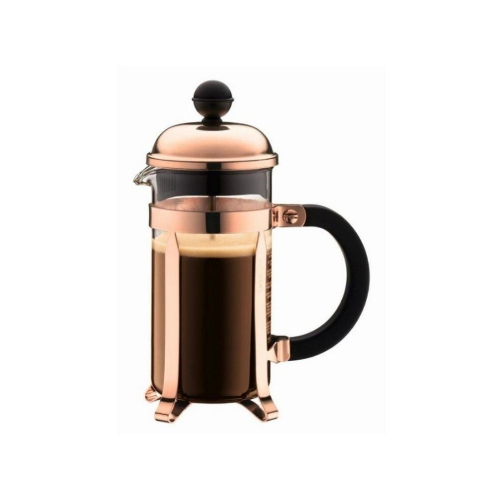 Bodum Chambord Coffee Maker - Copper Lid - 3 cup