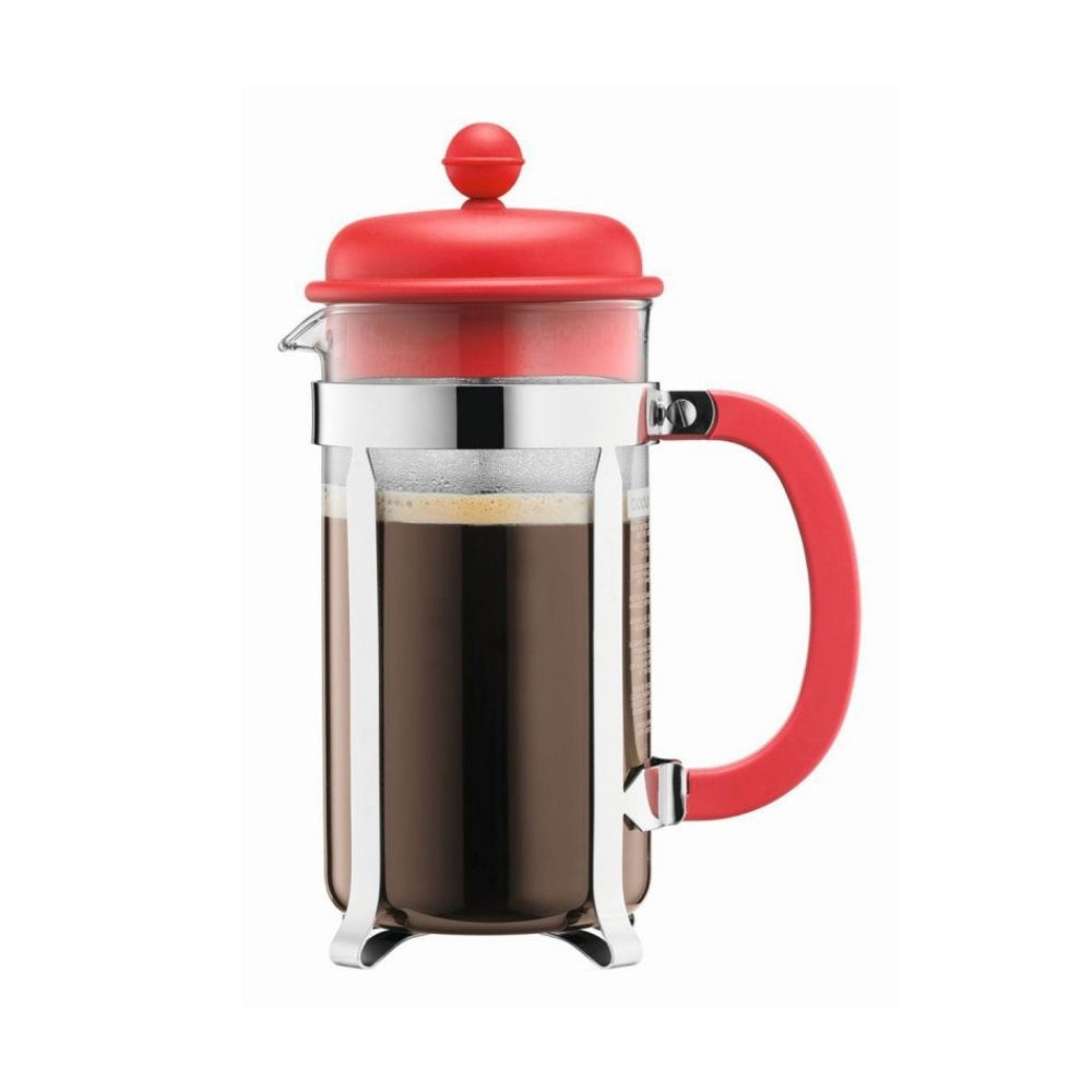 bodum caffettiera coffee maker red - 8 cup
