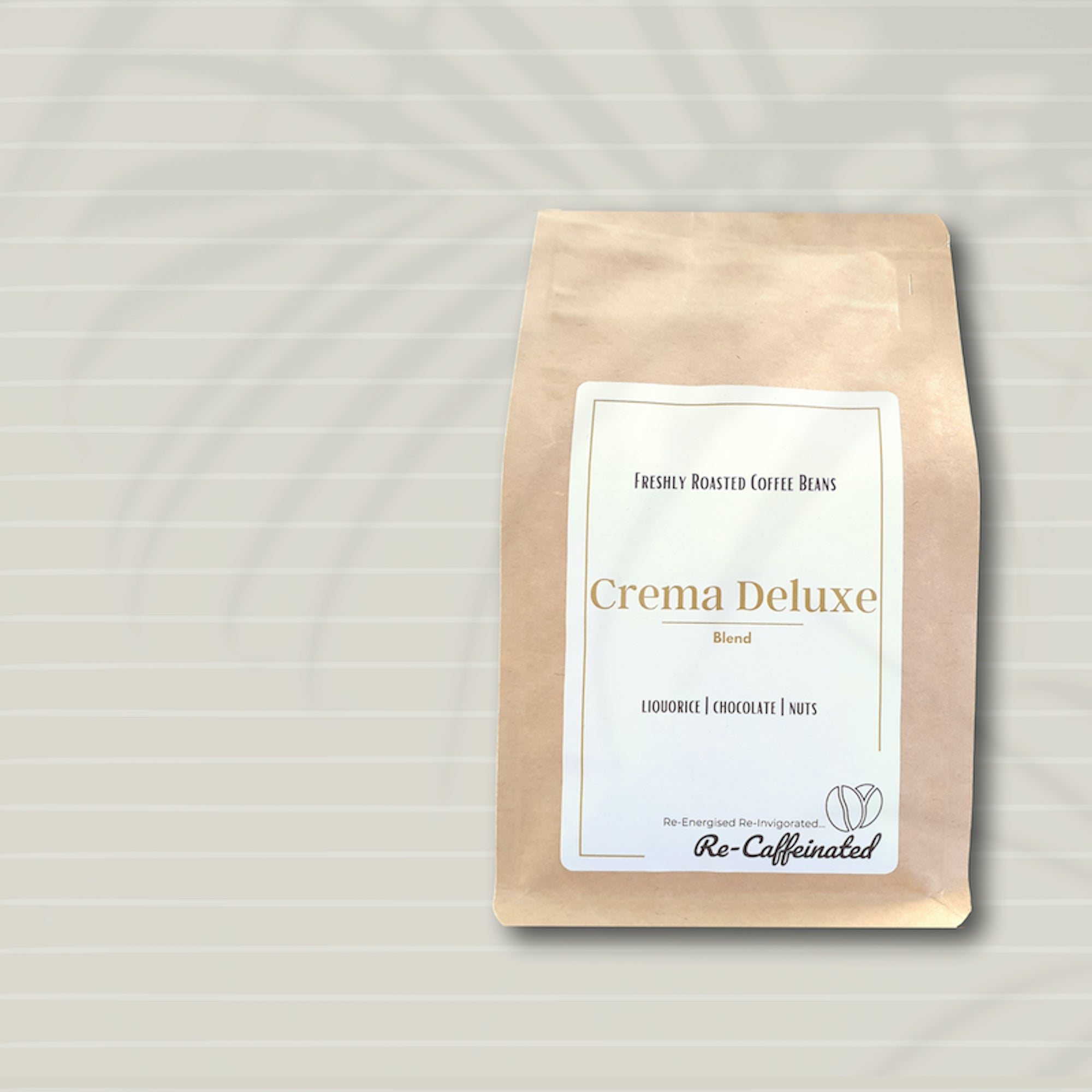 coffee beans - crema deluxe blend