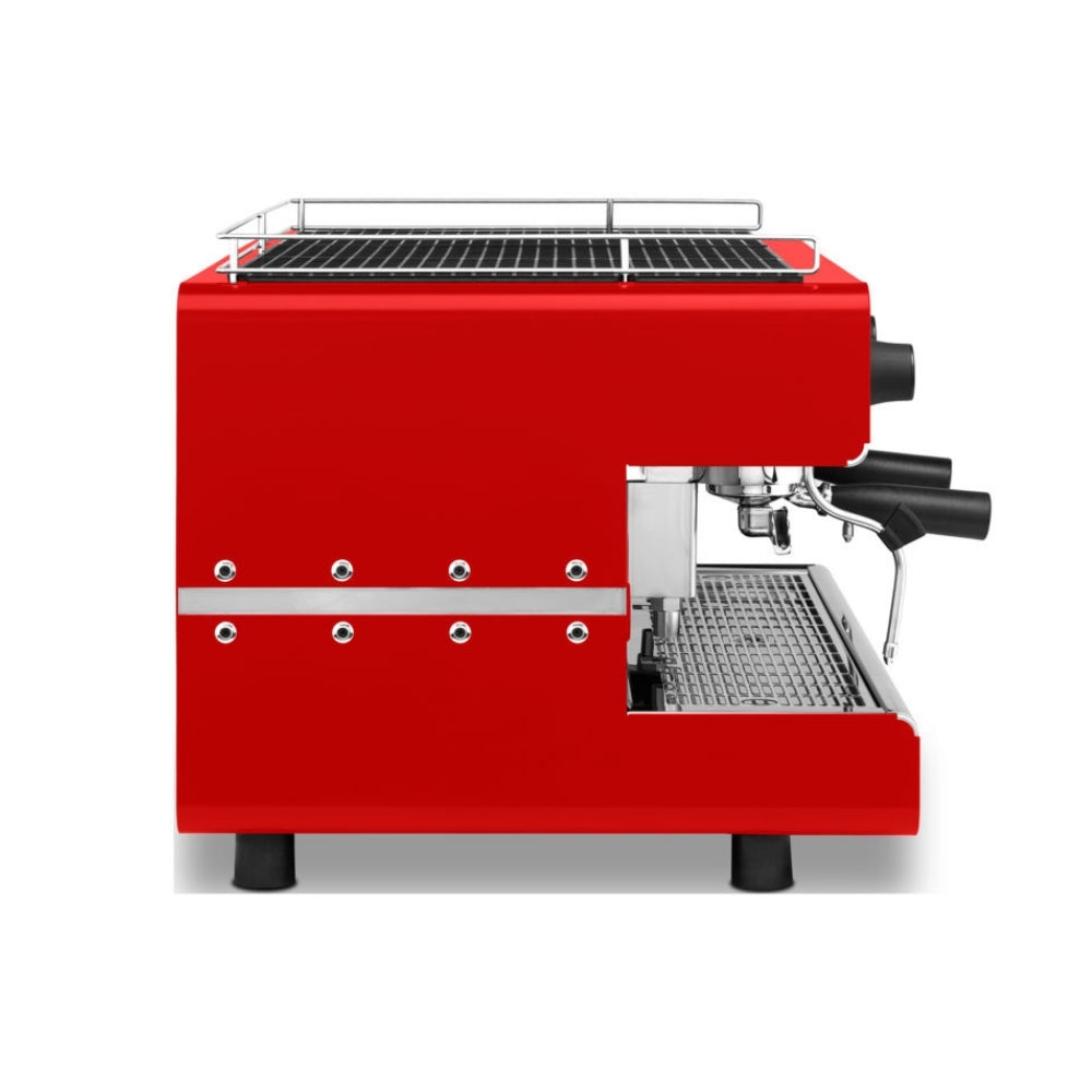 Iberital IB7 2-Group Compact Red Traditional Espresso Machine