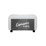 Iberital Expression Pro 3-Group White Traditional Espresso Machine - Light Display Back Panel