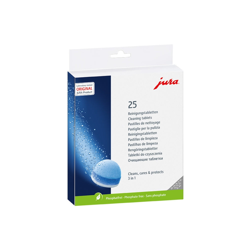 Jura 3-phase Cleaning Tablets - pack of 25