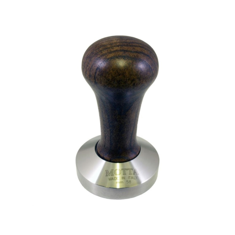 Motta Coffee Tamper Wooden - Flat Base 58mm